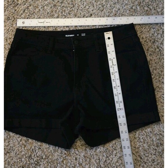 Old Navy Womens High Rise Wow HR Short Black Jack Jean Shorts Size 14 3" Plus Sz - Picture 8 of 12